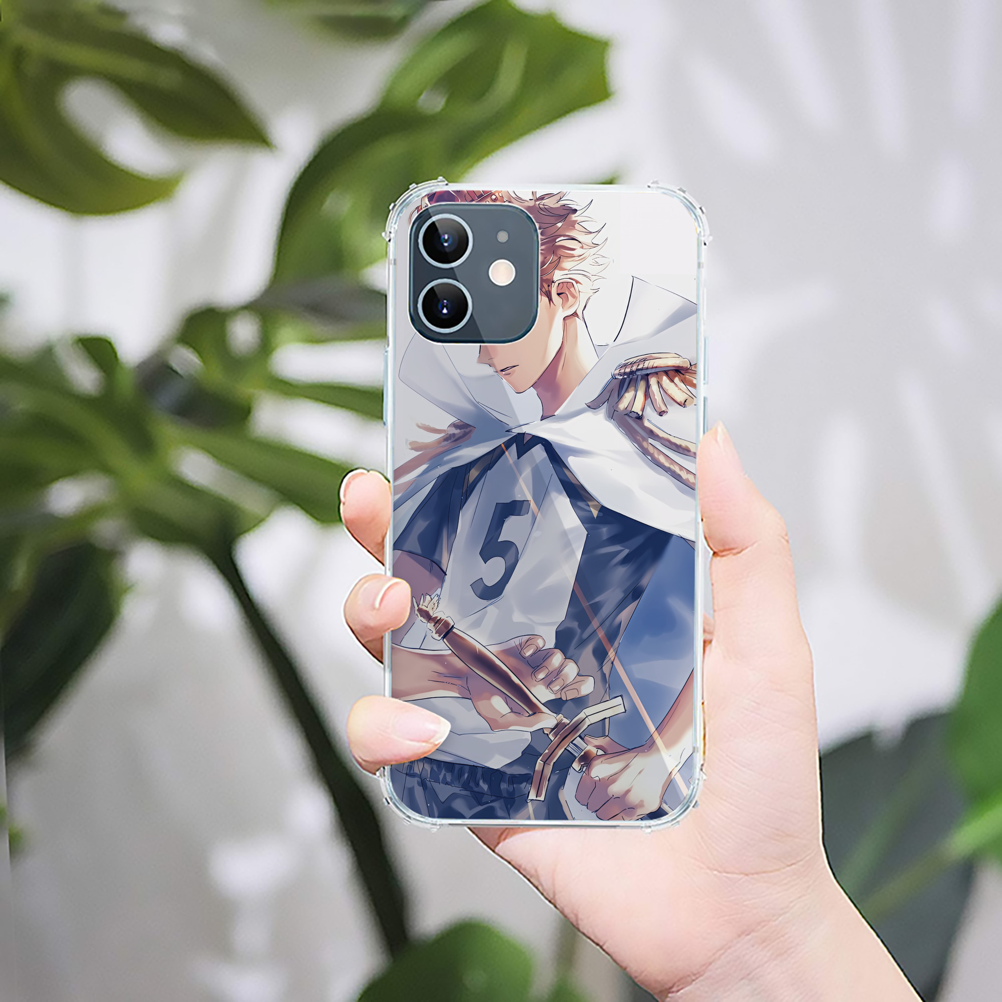 （画像用） ハイキュー!! Haikyu!! 【iPhone 12シリーズ対応】透明スマホケース（クリアソフトケース）